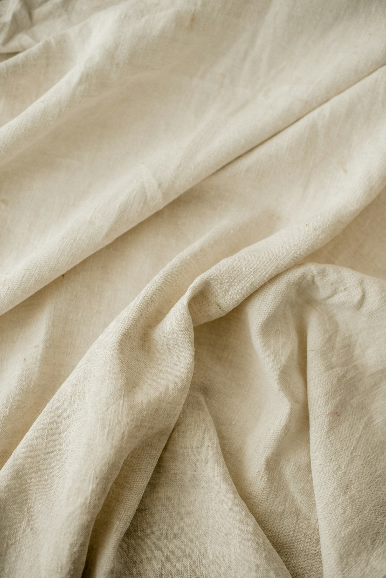Soft linen in warm natural light