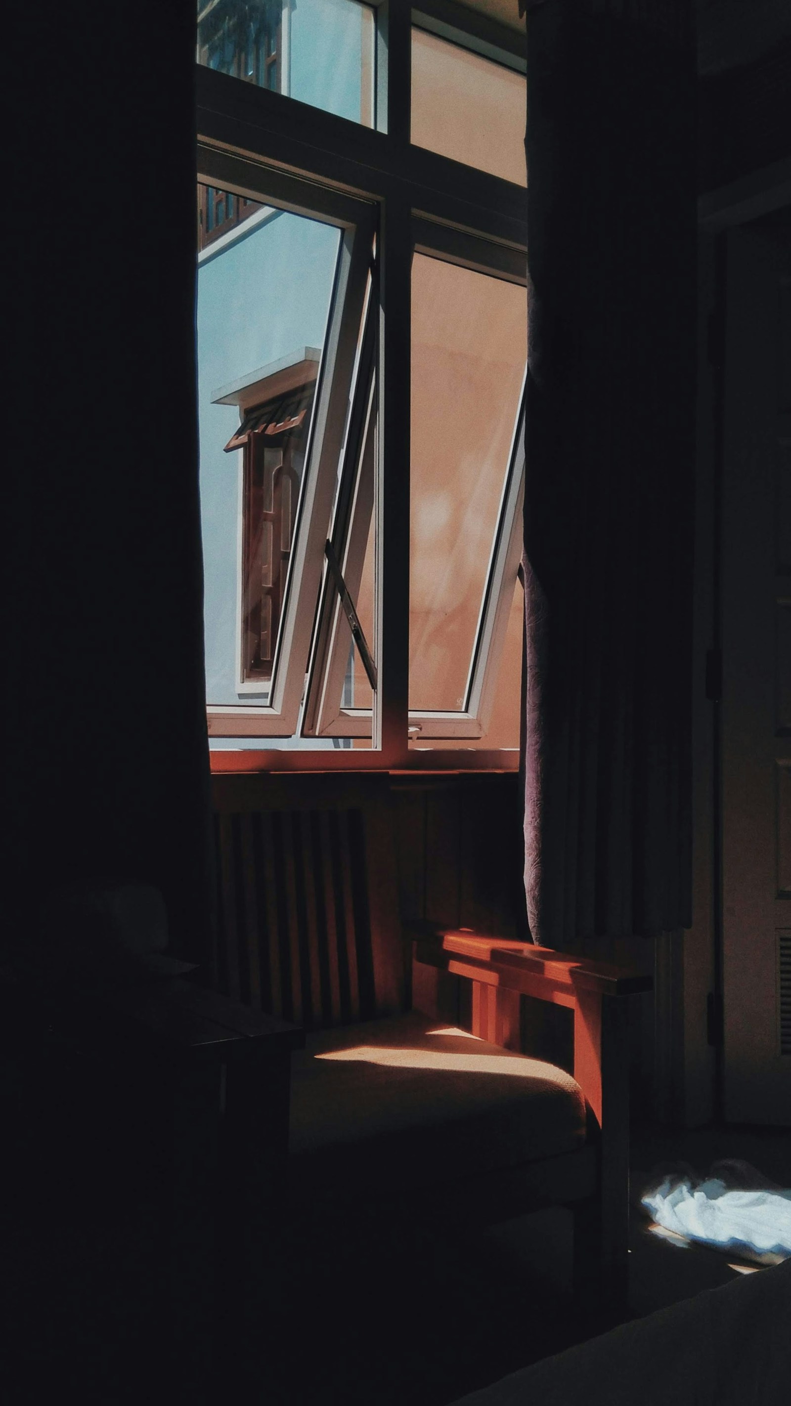 A quiet sunlit corner